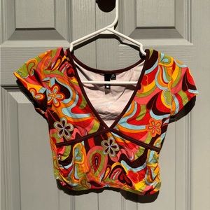 Retro crop top